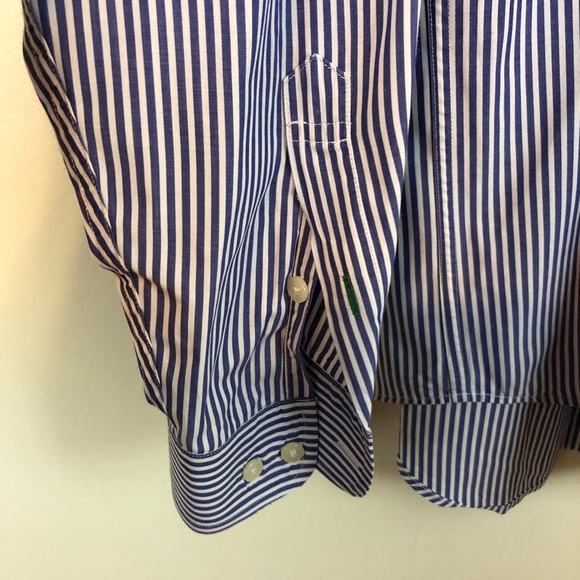 Tommy Hilfiger Golf Stripe Button Down Shirt XL - Picture 4 of 6